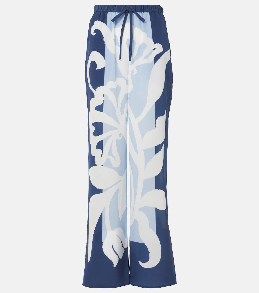 TOTÊME Minimalist Croc-embossed Patent Leather Ballerina Flats In Neutral