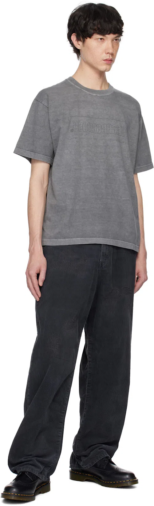 DR. MARTENS Man Lace-up Shoes Black Size 11 Leather