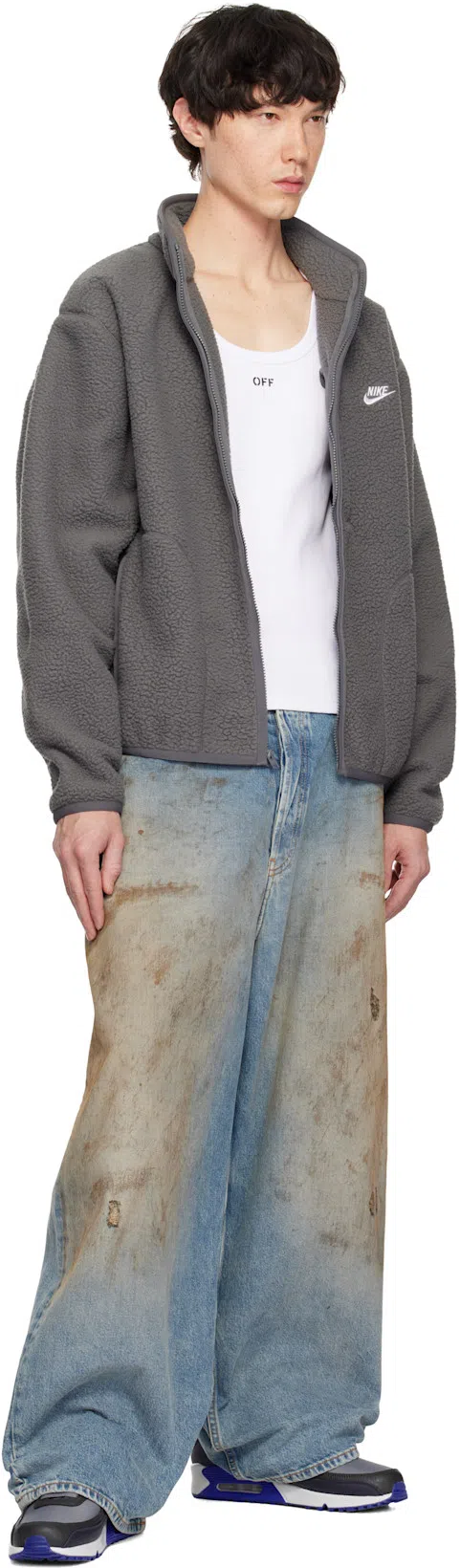 ACNE STUDIOS 2023m Penicillin Denim Jeans In Mid Blue