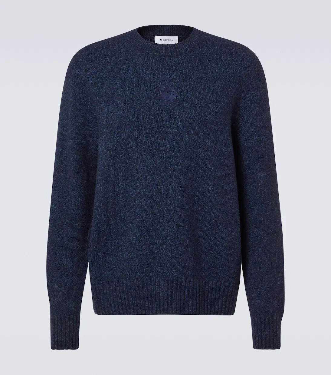 ALEXANDER MCQUEEN White And Black Low-top Sneakers With Chunky Sole And Contrasting Heel Tab In Leather Man In Multi