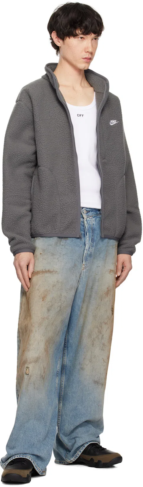 ACNE STUDIOS 2023m Penicillin Denim Jeans In Mid Blue