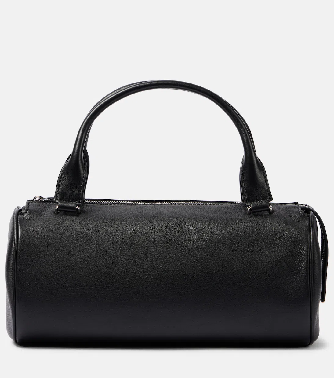 THE ROW Womens Black Pld Edith Top-handle Leather Bag