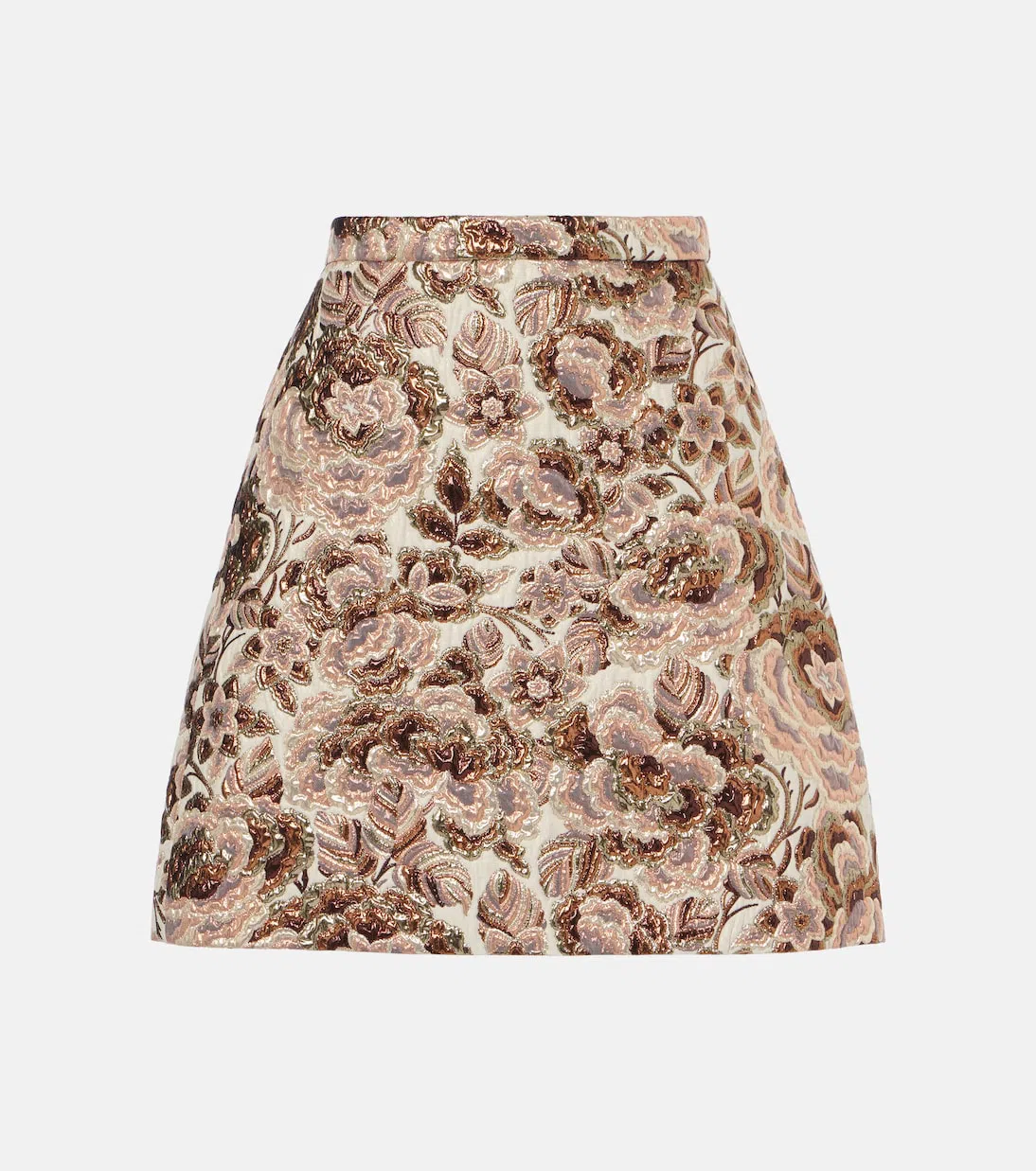 VALENTINO Silk Crêpe De Chine Shirt In Beige