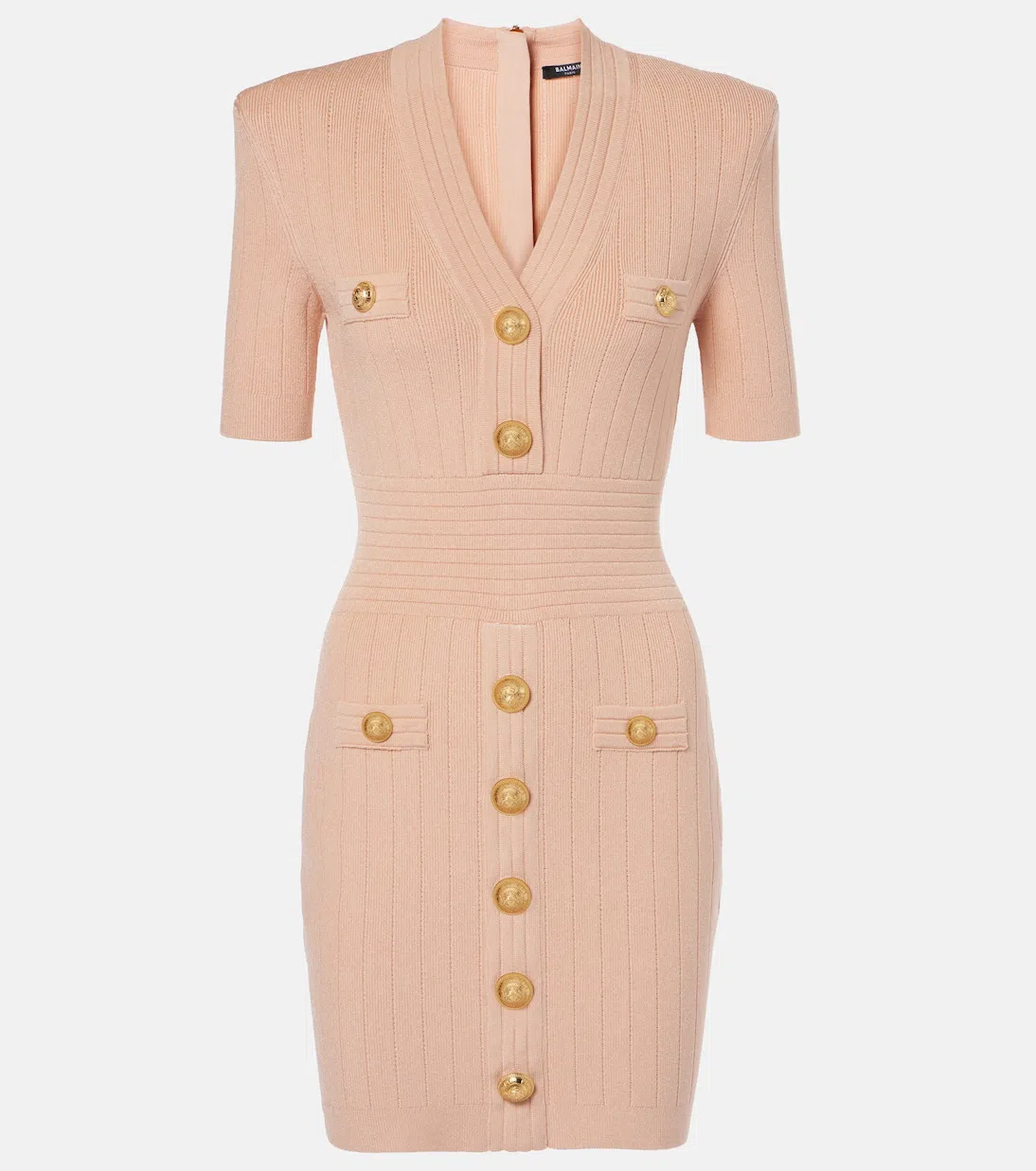 BALMAIN Bbuzz 24 Shoulder Bag In Smooth Leather In Black