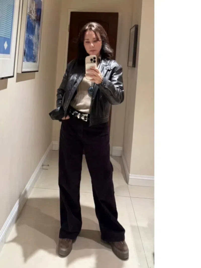 THE ROW Platform Sole Round Toe Ankle Boots In Dark Brown