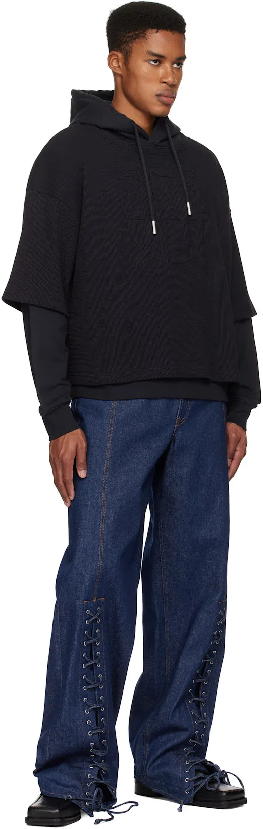 MARTINE ROSE Bulb Toe Buckle Loafers In Multi