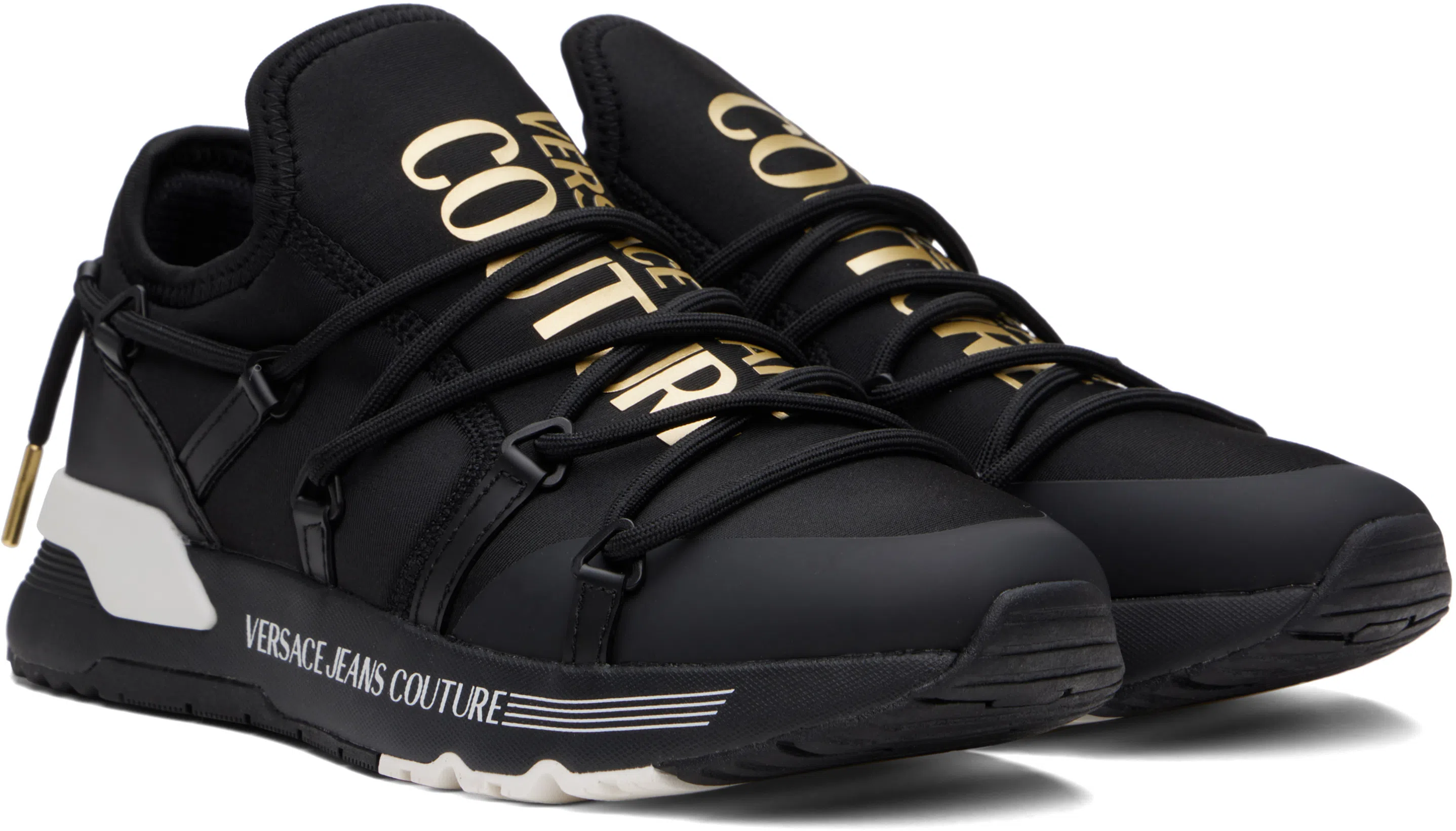 VERSACE Barocco Print Polo T-shirt In Grey