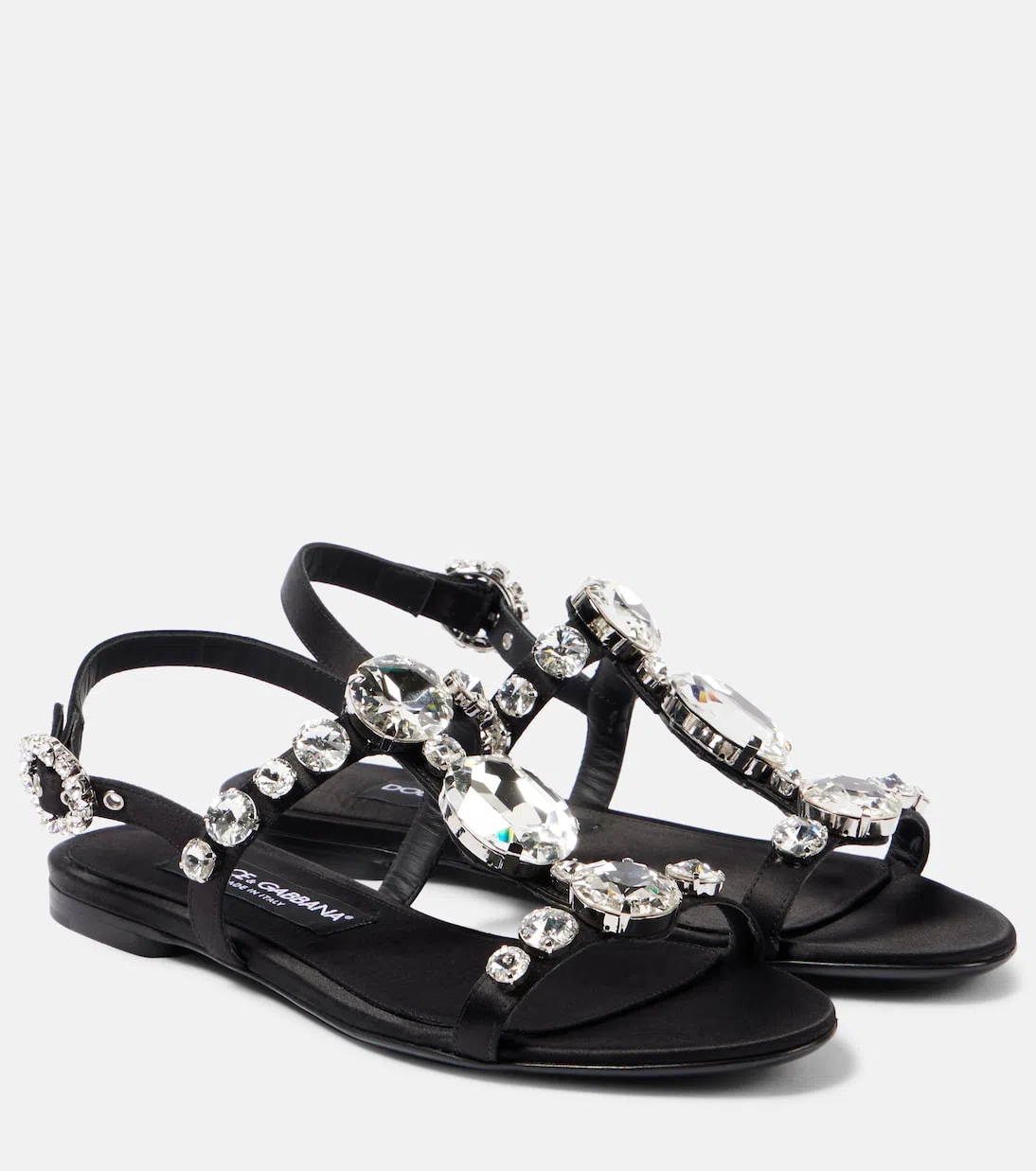DOLCE & GABBANA Bianca Sandals In Black