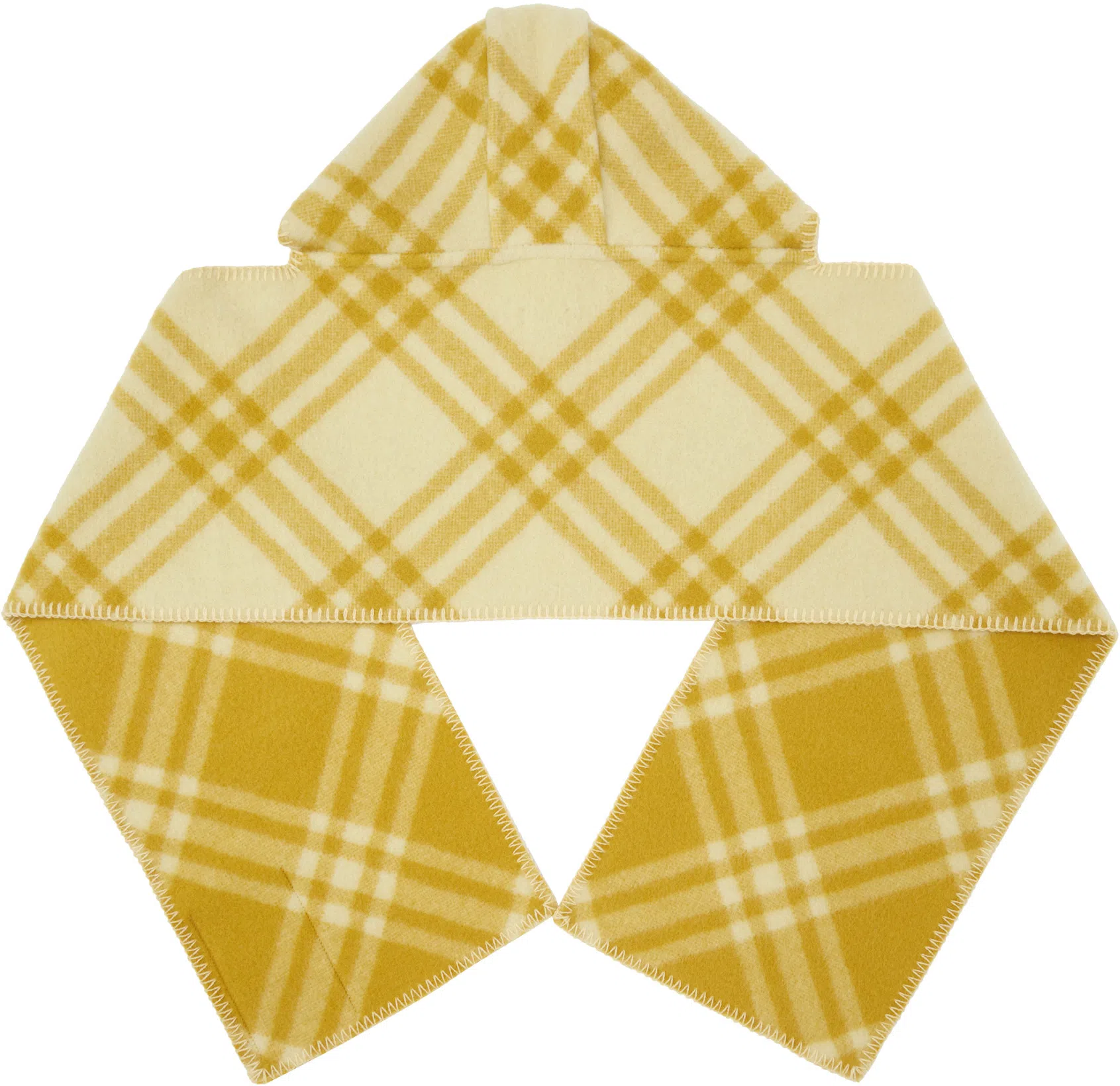 BURBERRY Archivio Check Baby Pumps In Alabaster Ip Check