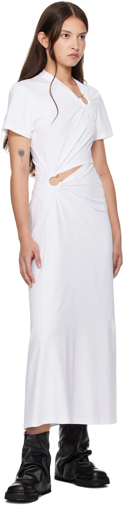 ATTICO Combat Mini Robin Black Leather Boot