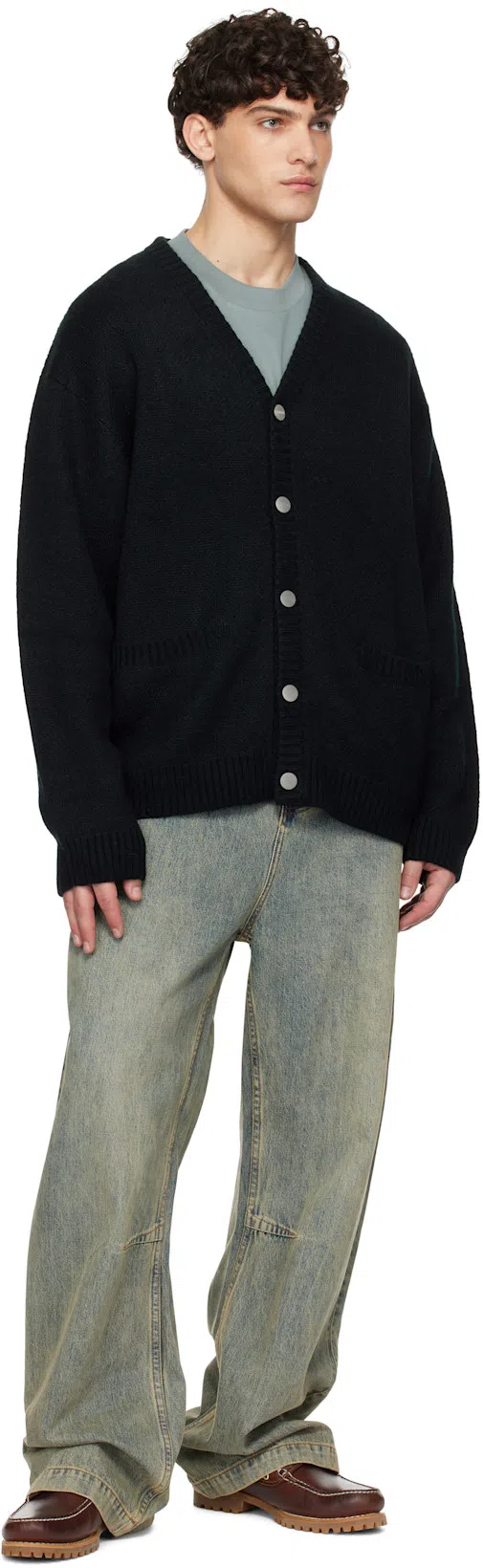 TIMBERLAND Authentic Brown Loafers With Embossed Logo On The Side In Leather Man