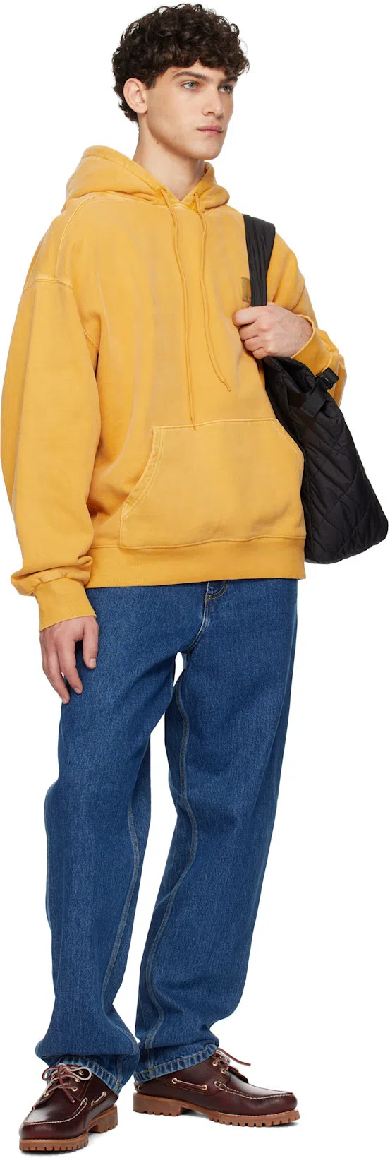 TIMBERLAND Authentic Brown Loafers With Embossed Logo On The Side In Leather Man