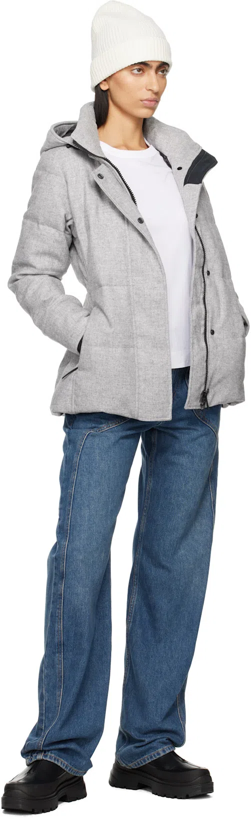 ISABEL MARANT Straight Leg Denim Cotton Jeans In Blue