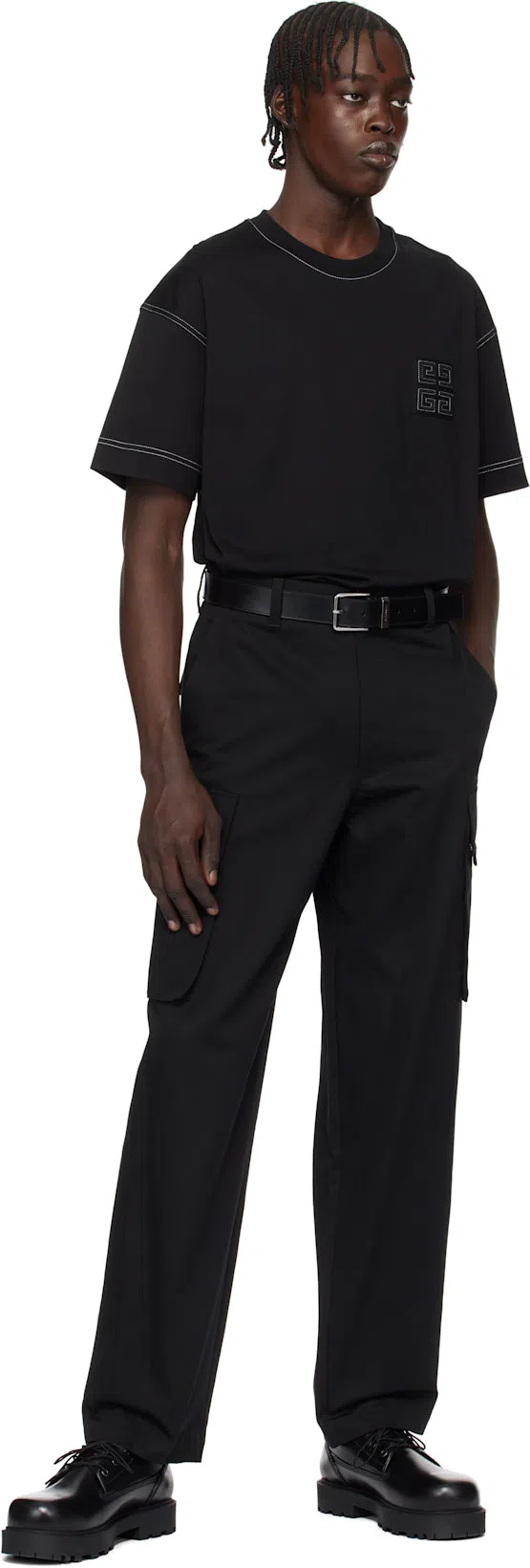 GIVENCHY Men T-shirt With Logo In Black