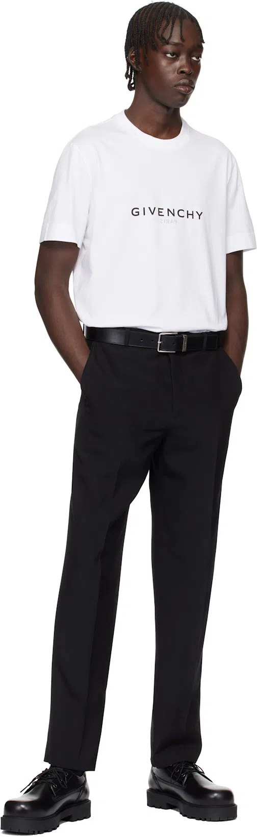 GIVENCHY Men White Cotton T-shirt