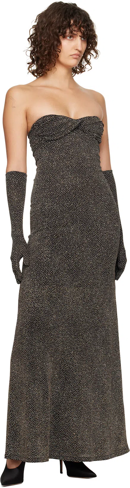 ANINE BING 50mm Hilda Pumps In Black