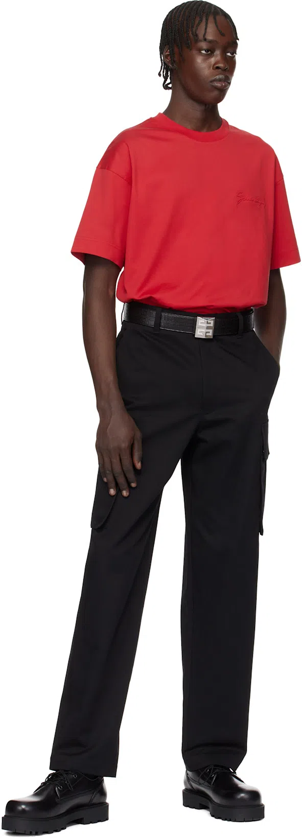 GIVENCHY Black Leather Chelsea Boots In 001-black