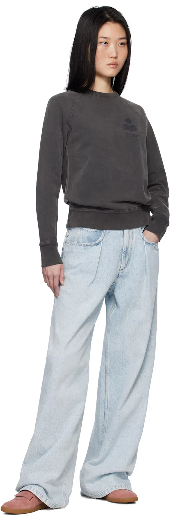 ISABEL MARANT Bryce Suede Low-top Sneakers In Pink