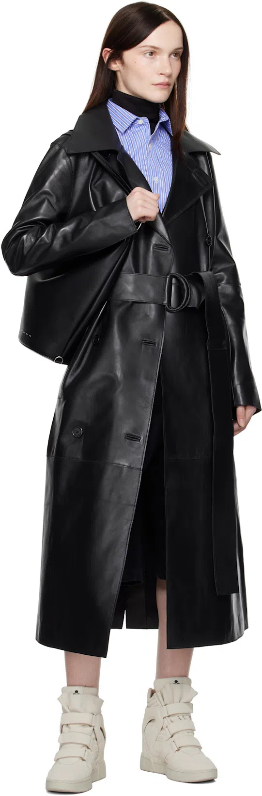 ISABEL MARANT Im3 High Top Sneakers In Neutrals