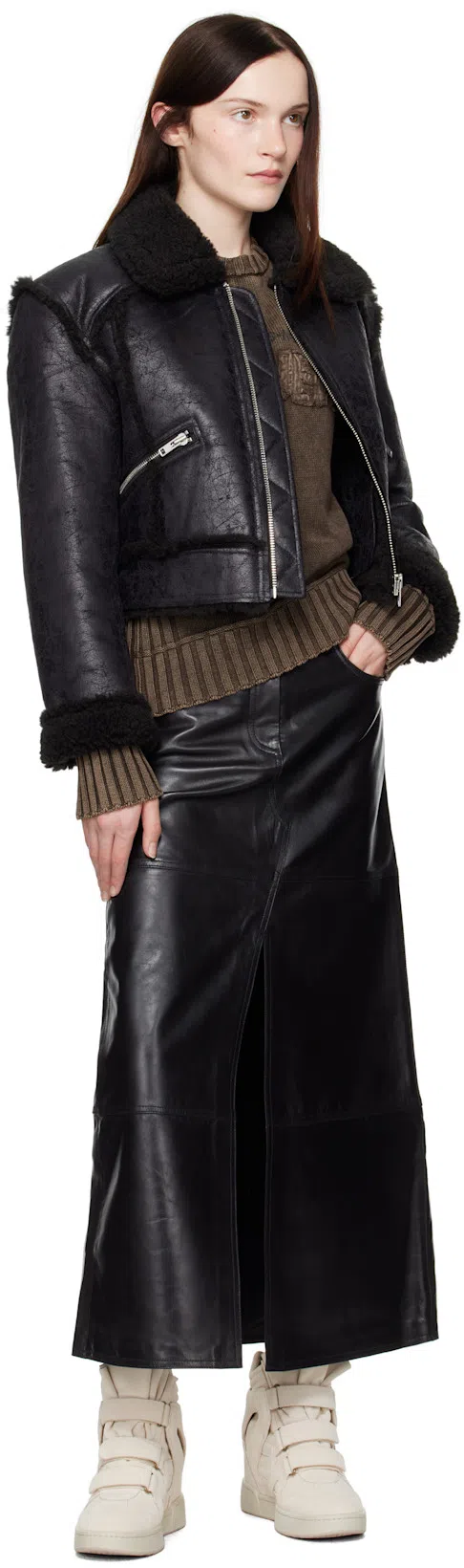 ISABEL MARANT Im3 High Top Sneakers In Neutrals