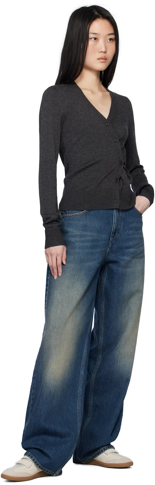 ISABEL MARANT Beth Mixed Leather Triple-grip Sneakers In Multi