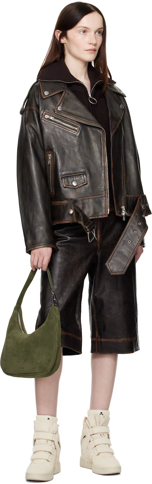 ISABEL MARANT Im3 High Top Sneakers In Neutrals