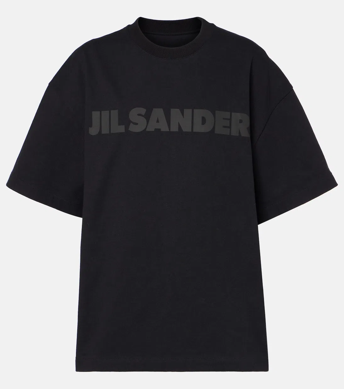 JIL SANDER Logo T-shirt In Black