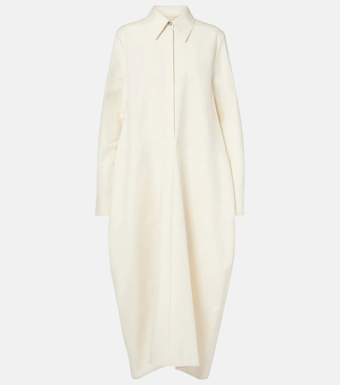 JIL SANDER Rollup Small Leather Shoulder Bag In Black