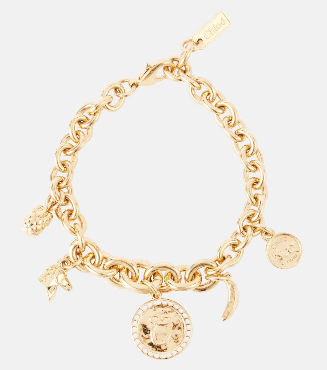 CHLOÉ Charms Charm Bracelet In Gold