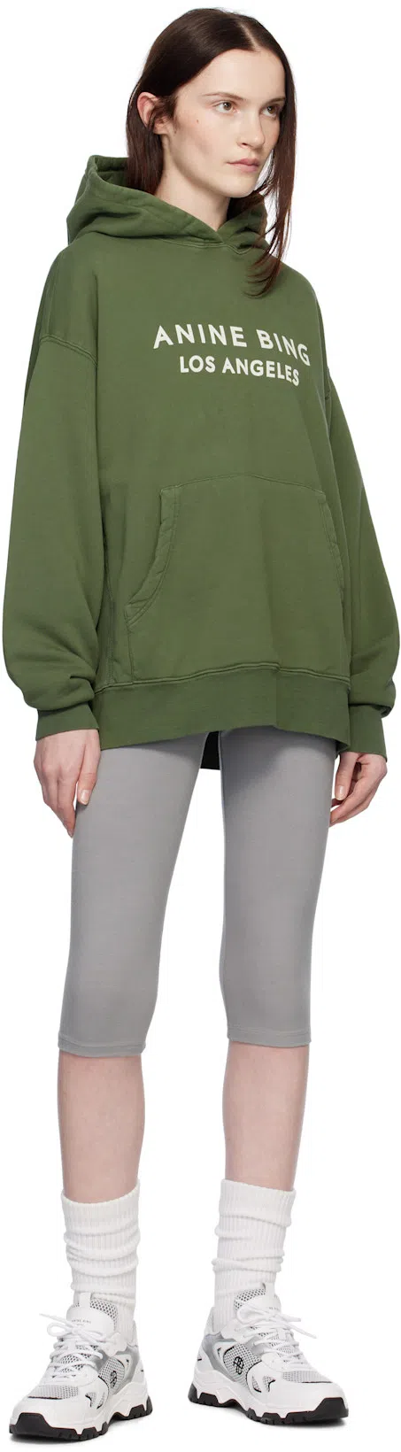 GIL RODRIGUEZ Gray Capri Leggings In Neutral Grey