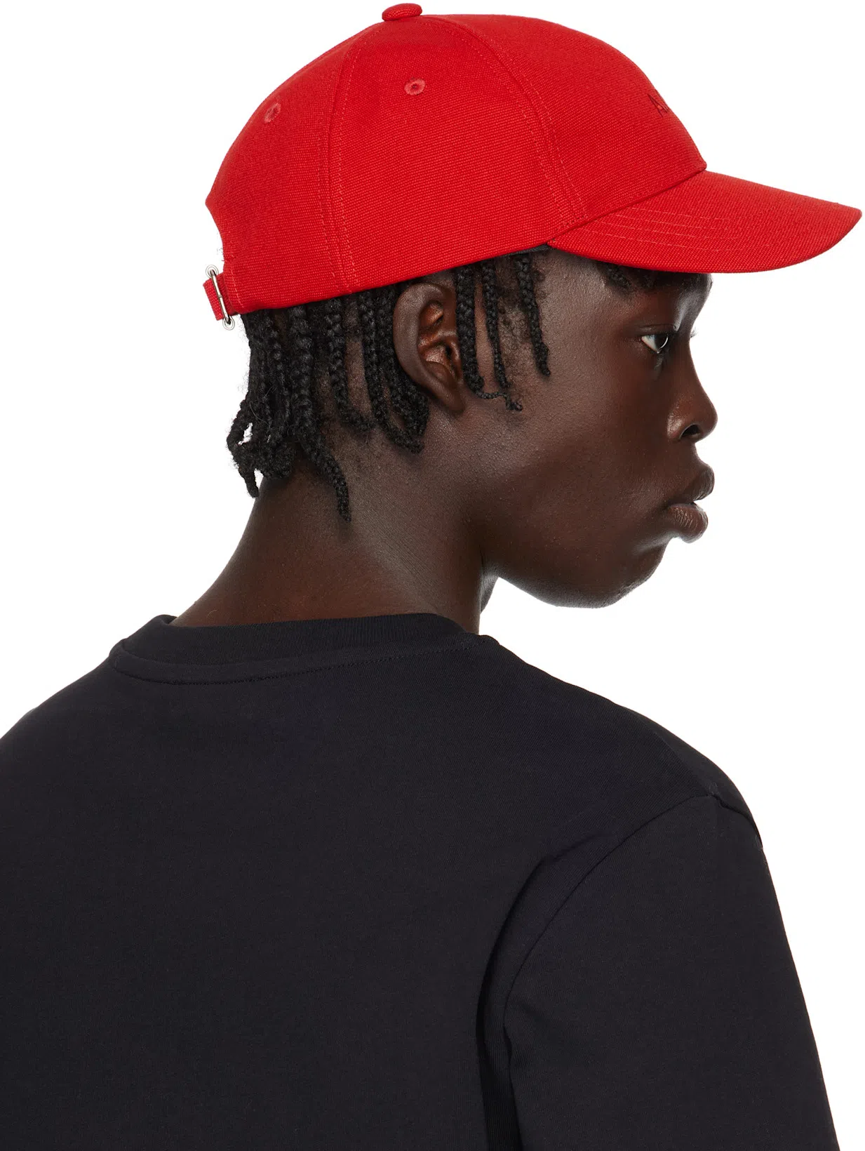 APC A.p.c. Raymond T Shirt With Embroidered Logo In Black