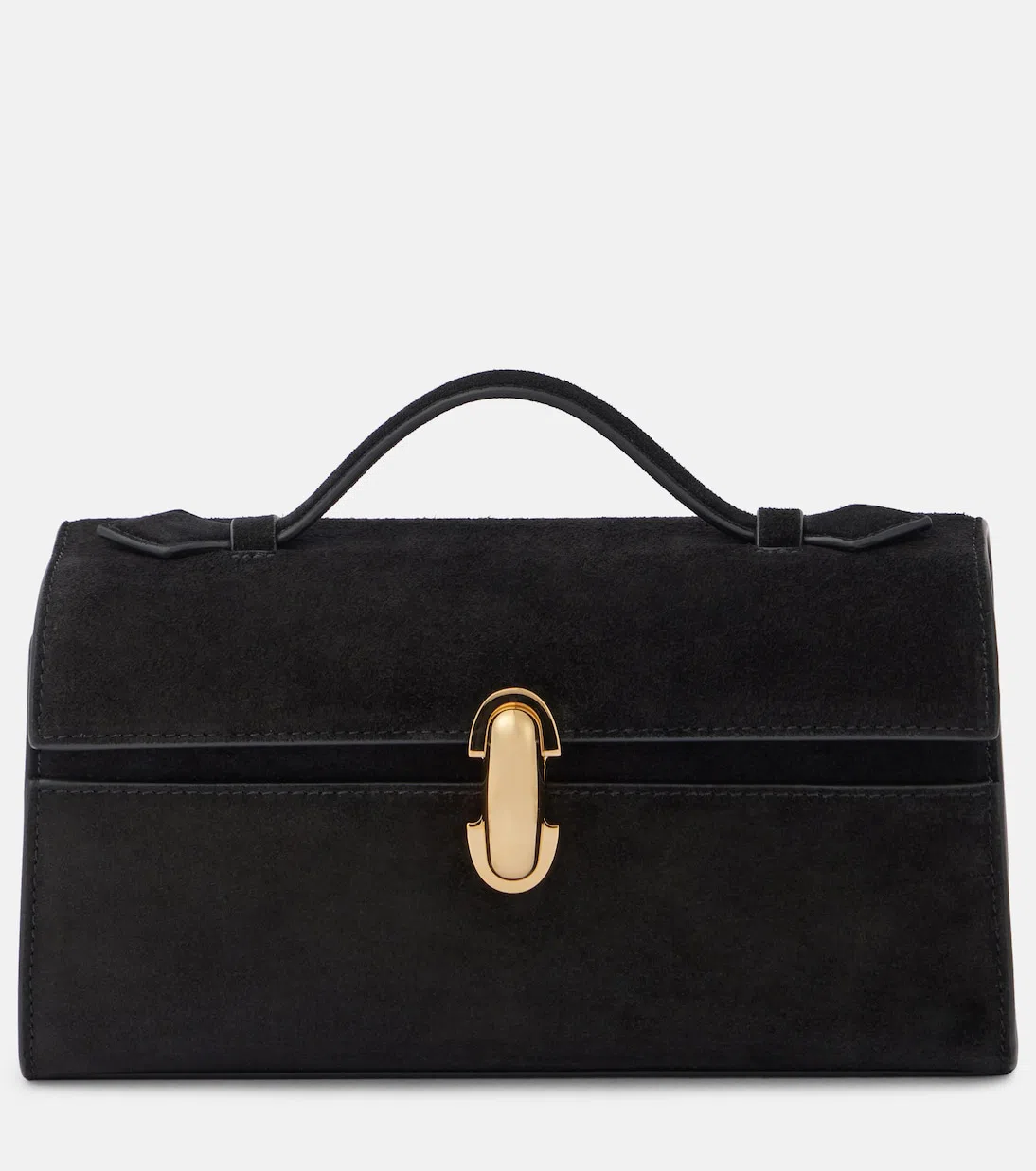 TOTÊME Toteme Mid Heel Leather Boots In Black