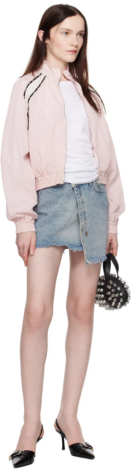 GIVENCHY Voyou 45 Leather Slingback Pumps In Black