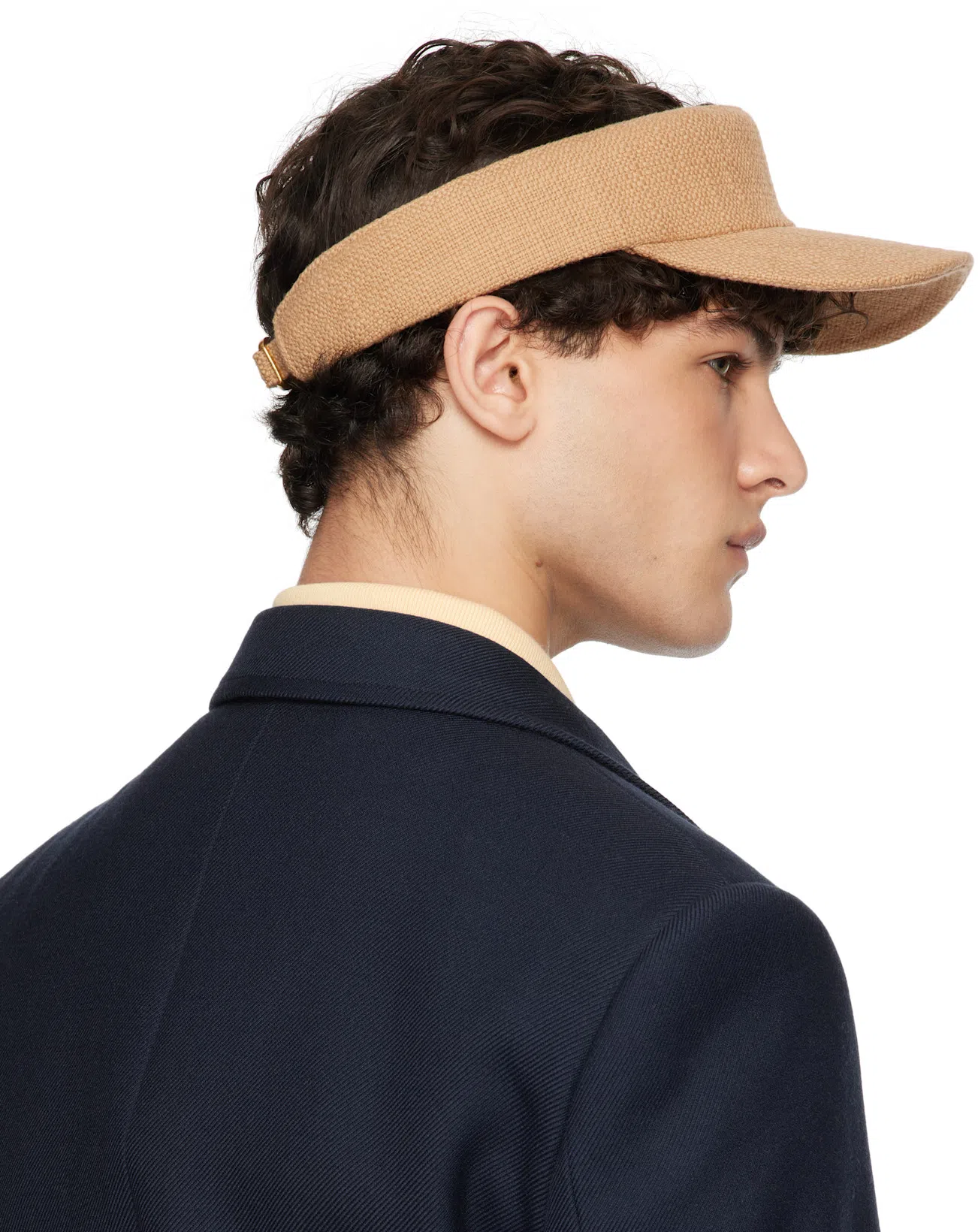 VALENTINO Cotton Piqué Polo Shirt With V-logo Patch In Neutral