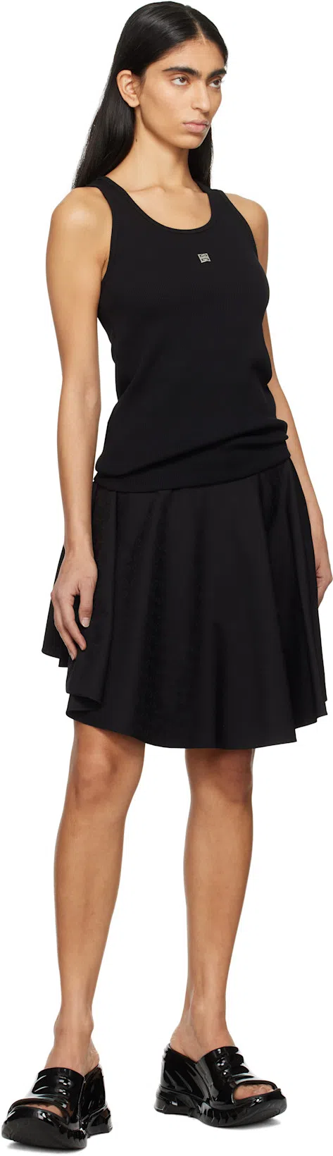 GIVENCHY Women Rib Tank Top In Black