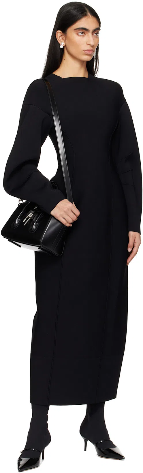 JIMMY CHOO Carolyn Ankle Boot 60 In Black/black