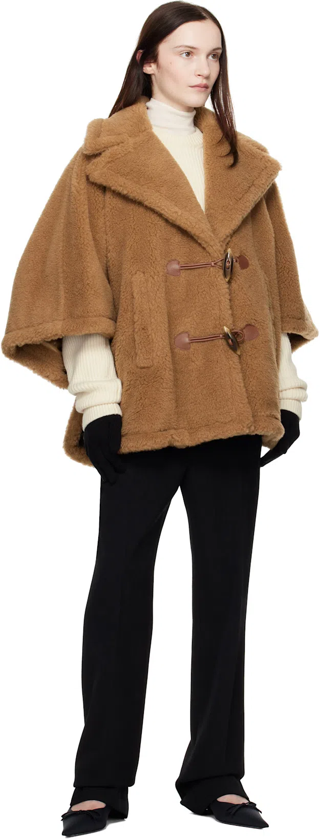 KHAITE Pointed Toe Ankle Boots With Smooth Lamb Leather In Black