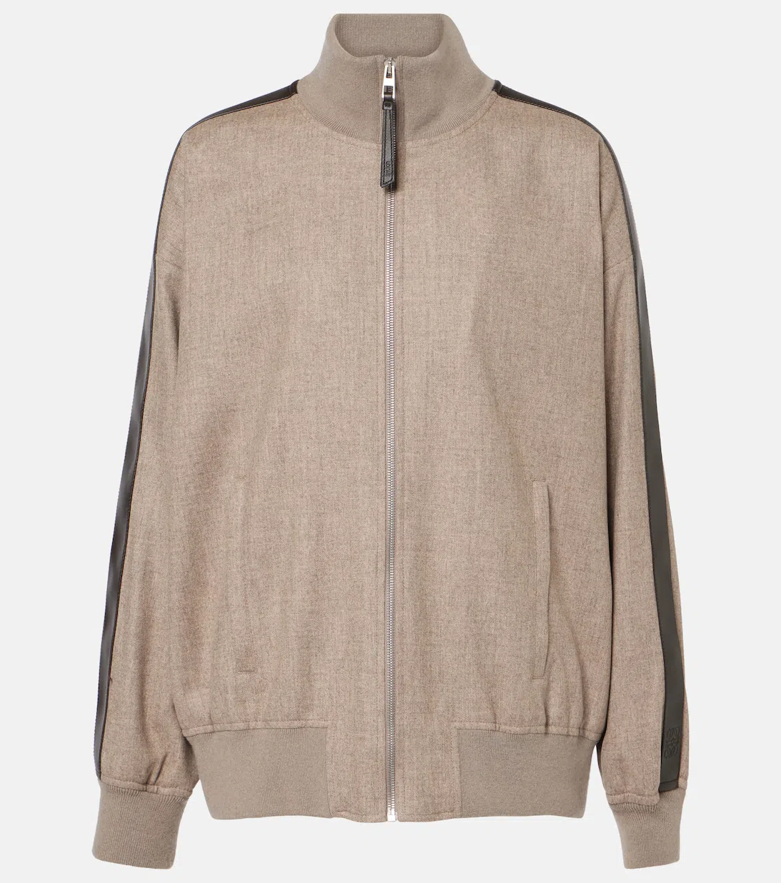 LOEWE Anagram Tracksuit Jacket In Beige