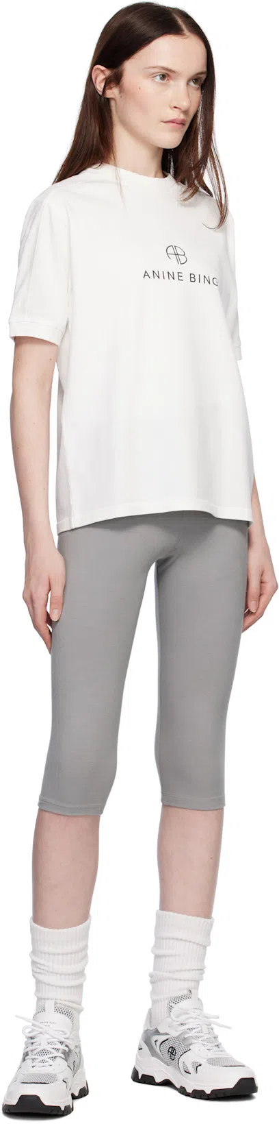 GIL RODRIGUEZ Gray Capri Leggings In Neutral Grey
