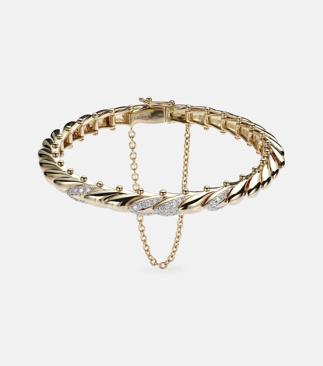 AMINA MUADDI Women's Holly Leather Slingback Pumps In Multi