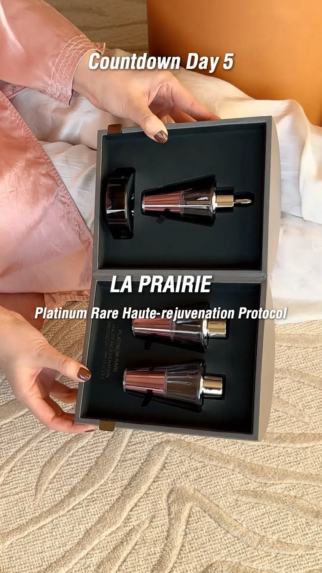 LA PRAIRIE Platinum Rare Haute-rejuvenation Protocol 3-piece Set In Silver Tone