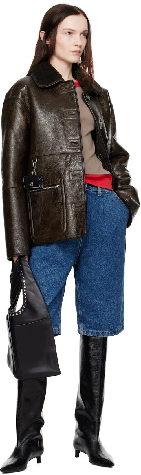 GIMAGUAS Black Blanca Tote