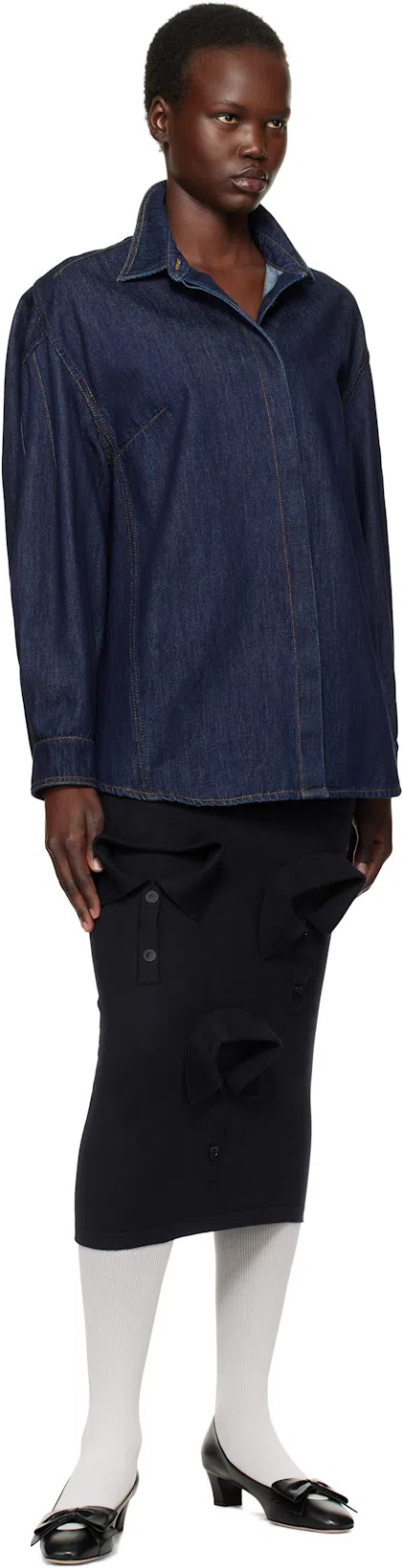 VALENTINO GARAVANI Décolleté Bowow Black