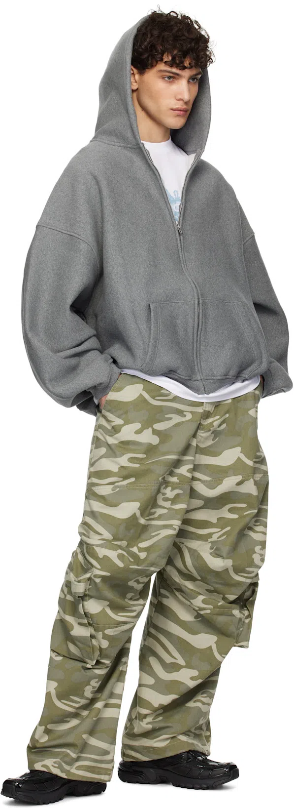 GIVENCHY Oggetti Di Hubert Printed T-shirt In White