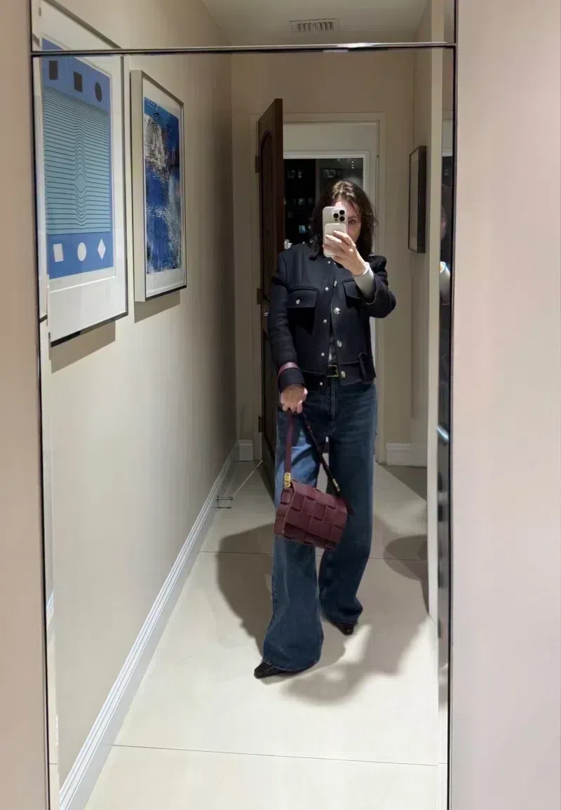 SAINT LAURENT Jill Patent-leather Ankle Boots In Vintage Burgundy