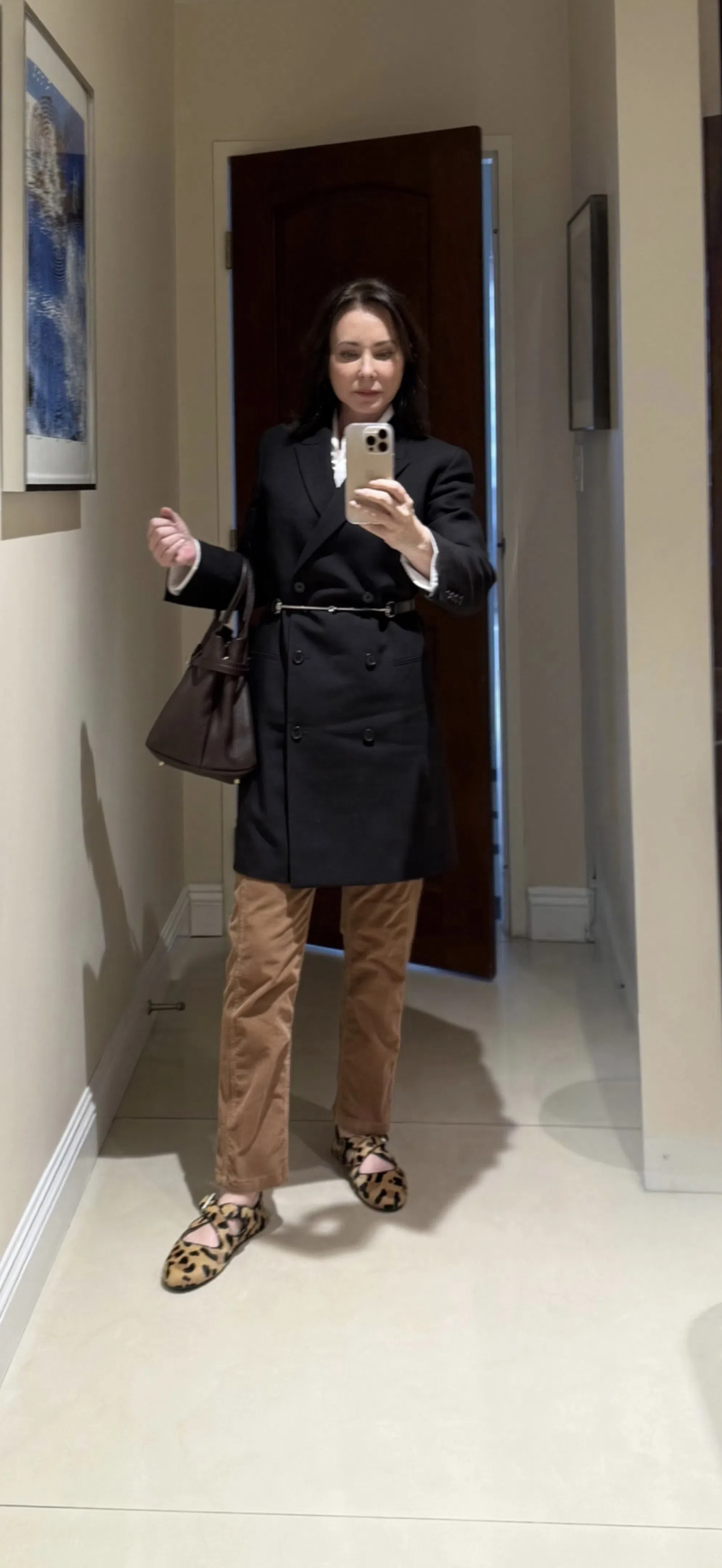 ALAÏA Alaia Women Ballet Flats In Animal Print