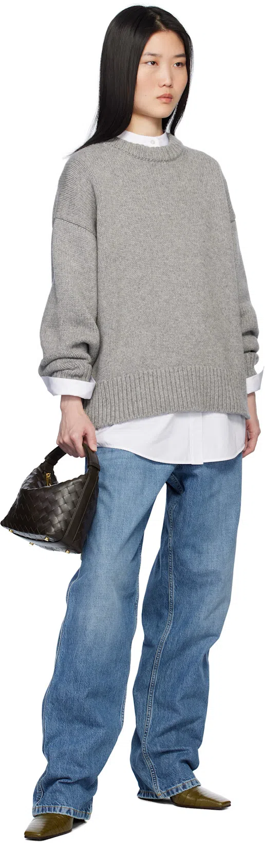 BOTTEGA VENETA Green Lewis Heels In 3310 Olive Oil