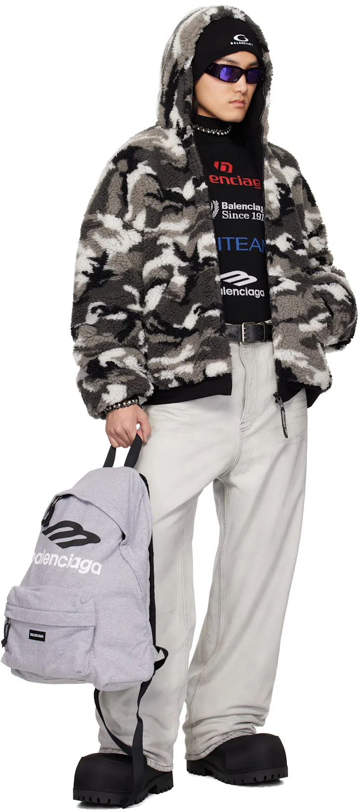 BALENCIAGA Alaska Low Snow Boots In Black