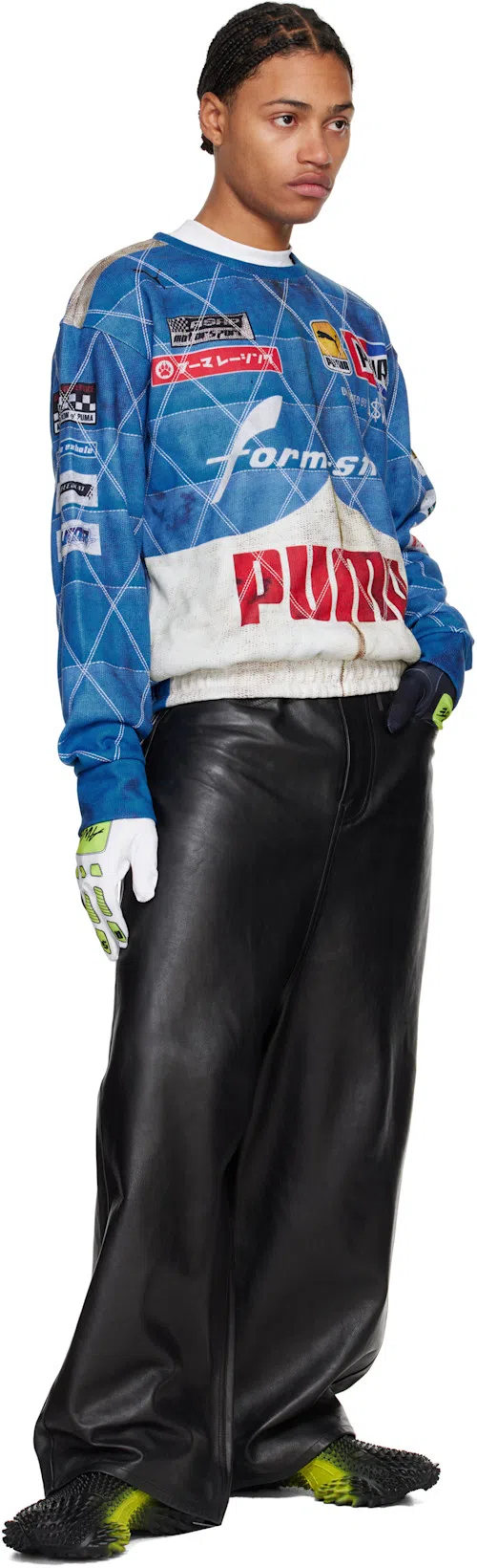 PUMA Sneakers King Indoor In Black Warm White