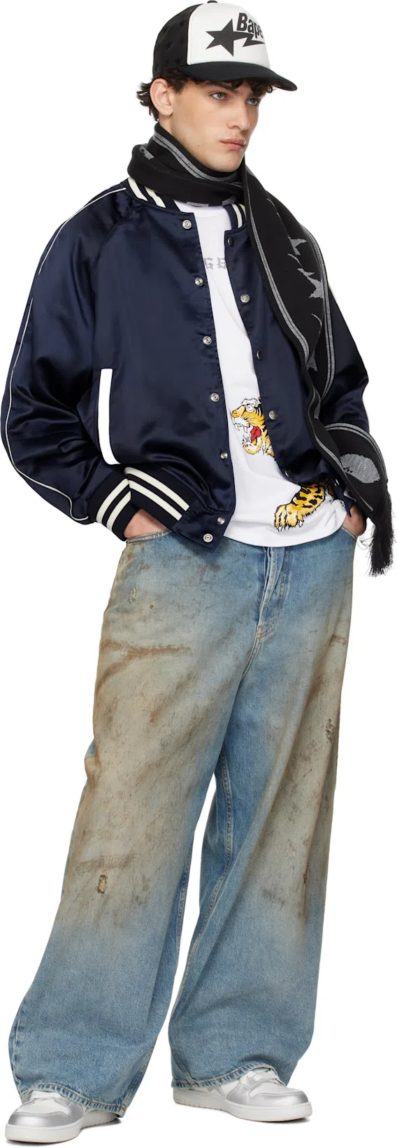 ACNE STUDIOS 2023m Penicillin Denim Jeans In Mid Blue